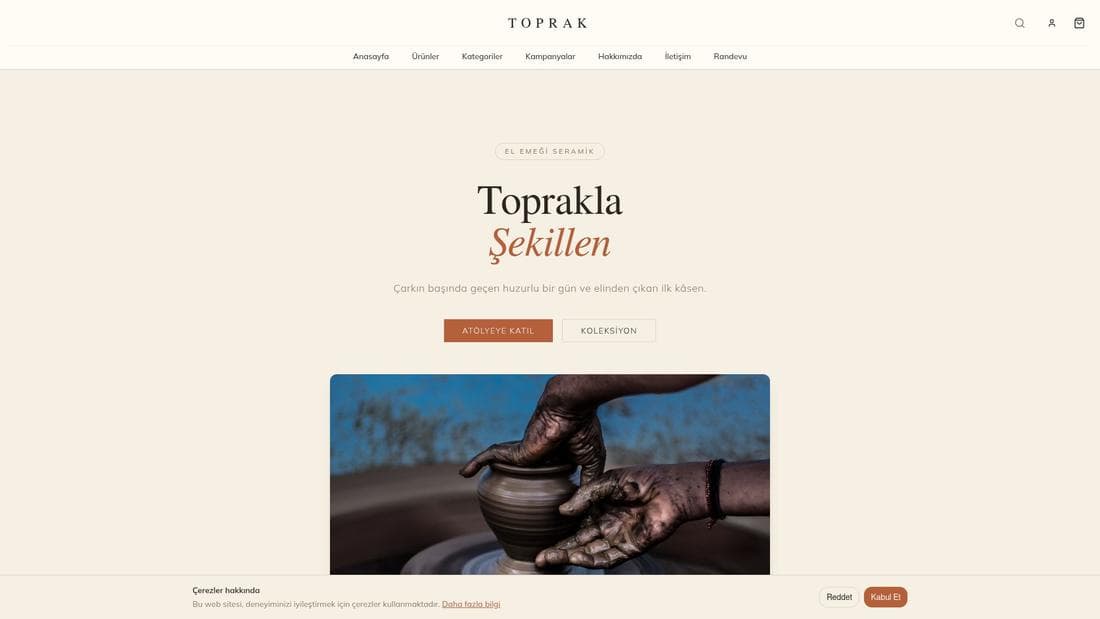 Toprak Seramik Atölyesi